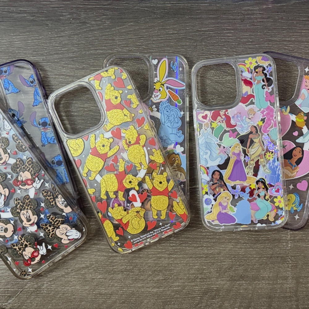 Lot of 6 Disney iPhone 14 Pro Max cases